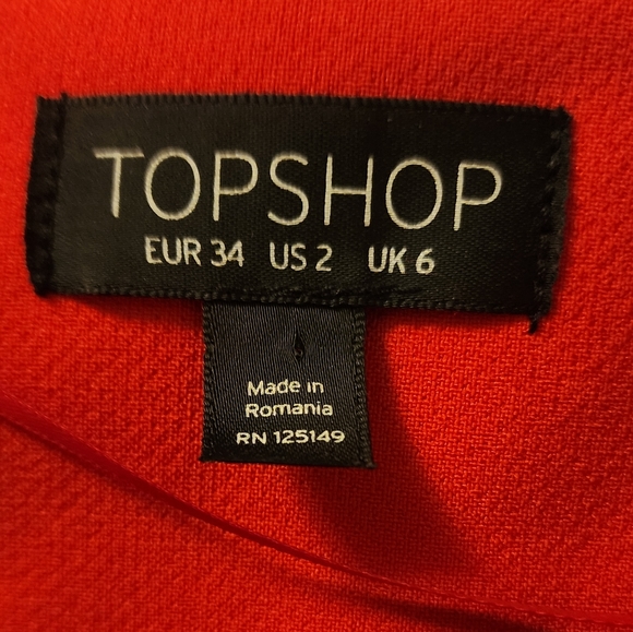 TopShop Ruffle Crop Jacket - Picture 5 of 8